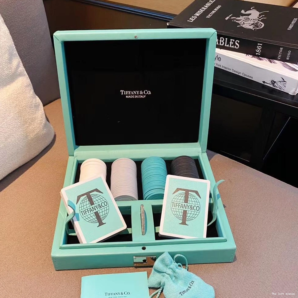 TIFFANY CO POKER SET & 0729